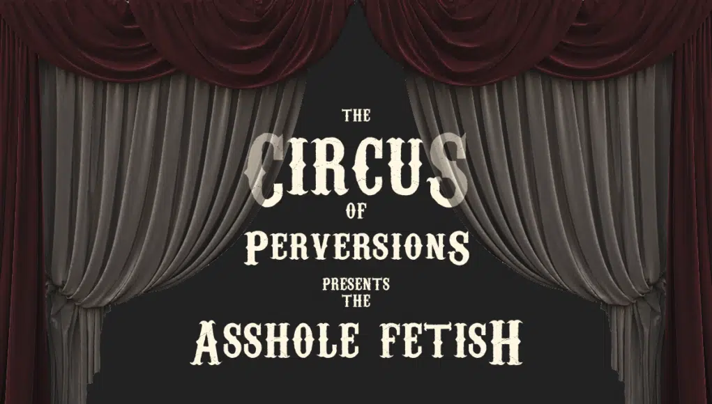The asshole fetish, a fetish for the ass.