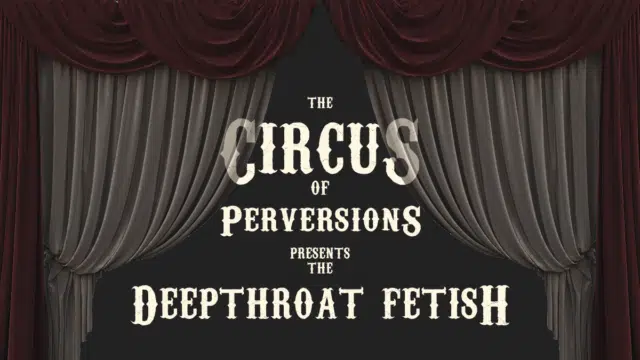 Deepthroat fetish. Swallow the cock.