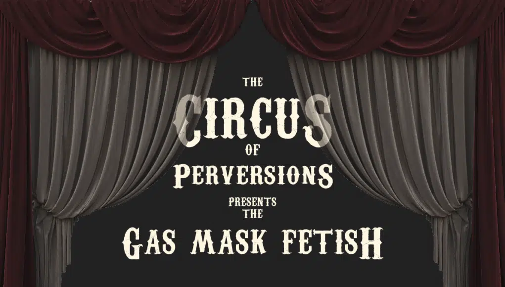 The gas mask fetish, sex under difficult conditions.