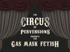 The gas mask fetish, sex under difficult conditions.