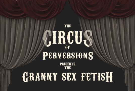 The horny granny sex fetish.