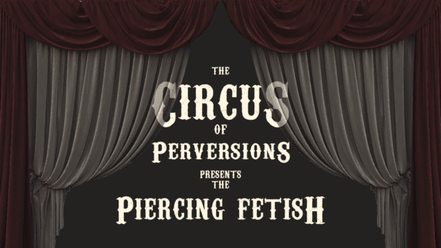 Piercing fetish - Rings in the tits, cunt and cock.