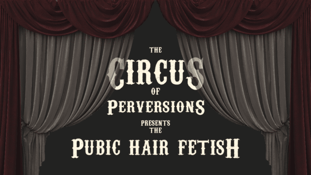 Pubic hair fetish - frizzy hair under the arms and on the sex.