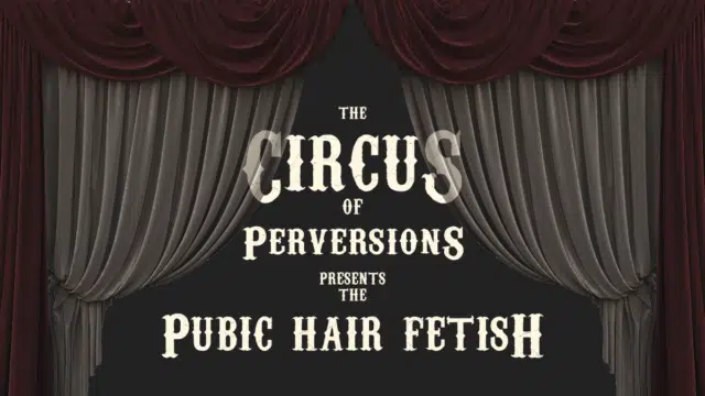 Pubic hair fetish - frizzy hair under the arms and on the sex.